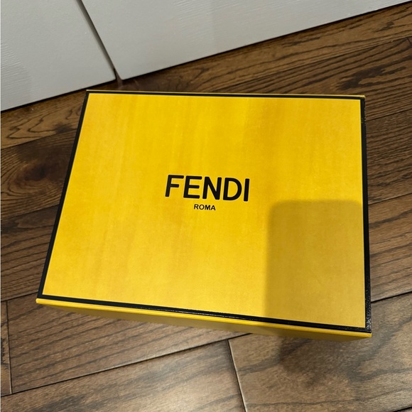 FENDI x FRGMT x POKÉMON Brown FF Fabric Bag - Picture 6 of 7